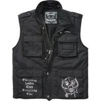 Brandit Textil Motörhead Ranger Weste Black 6XL