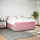 vidaXL Boxspringbett mit Matratze Rosa 180x200 cm Samt