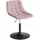 Woltu Hocker 360° Drehbar Samt Rosa