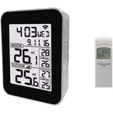 Funk Thermometer Froggit WH2626 - WiFi Internet Thermometer (Temperatur, Luftfeuchtigkeit), Wunderground Anbindung