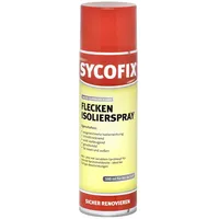 Sycofix Fleckenisolier Spray weiß, Fleckendecker, Schimmelfleckenblocker, schnelltrockned, deckt Flecken aller Art, 500ml für bis zu 5 m2, Flecken Blocker Spray, weiß