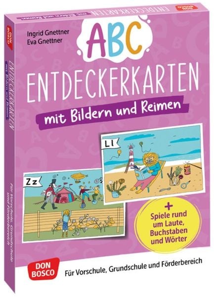 Preisvergleich Produktbild Abc-Entdeckerkarten mit Bildern und Reimen