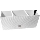 Prosperplast Blumenkasten 60 x 24,5 x 57 cm weiß