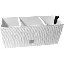 Prosperplast Blumenkasten 60 x 24,5 x 57 cm weiß
