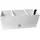 Prosperplast Blumenkasten 60 x 24,5 x 57 cm weiß