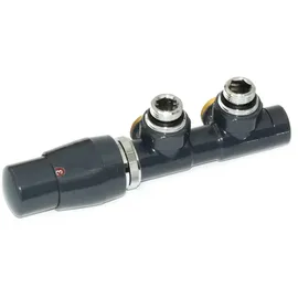 Ximax Zubehör Mittenanschlussgarnitur Twins Eck 15 mm Anthrazit