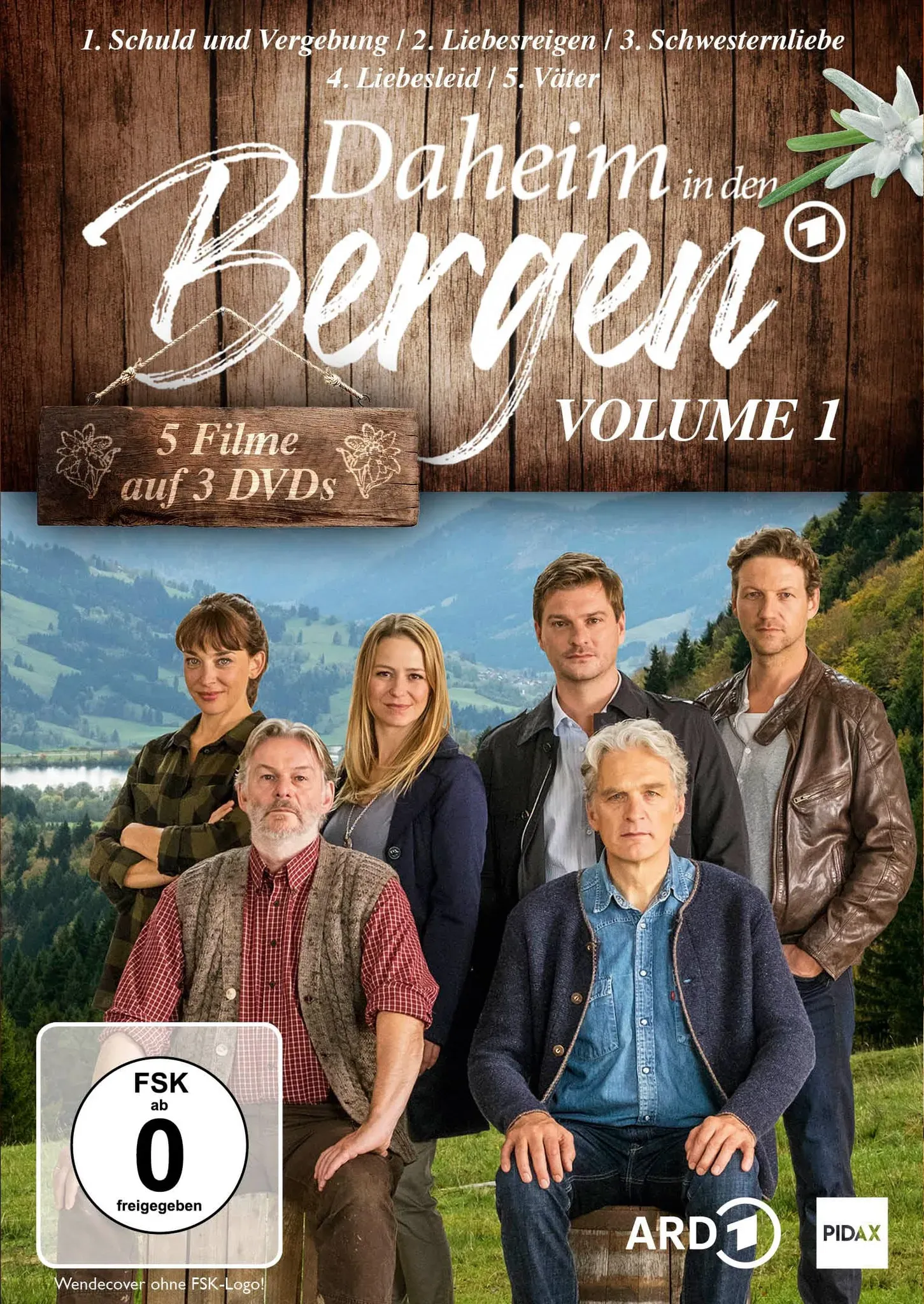 Daheim in den Bergen, Vol. 1 / Die ersten 5 Spielfilmfolgen der beliebten Alpensaga [3 DVDs] (Neu differenzbesteuert)