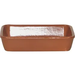 KERAMISCHE LASAGNEFORM BRAUN