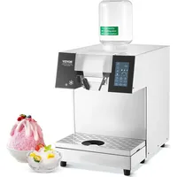 Vevor Kommerzielle Schneeflocken-Eismaschine 180kg/24h Eisrasierer Touch-LCD