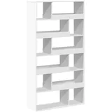 vidaXL Bücherregal Weiß 100x33x187,5 cm Holzwerkstoff