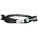 ICY Dock Kable MCIO SFF-TA-1016 MCIO SFF-TA-1016 - schwarz, 50cm