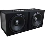Ground Zero GZIB 2.30BR - 2 x 30 cm Passiv Subwoofer mit 1400 Watt (RMS: 700 Watt)