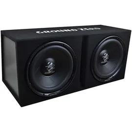 Ground Zero GZIB 2.30BR - 2 x 30 cm Passiv Subwoofer mit 1400 Watt (RMS: 700 Watt)