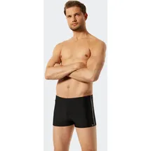 SCHIESSER Badehose formbeständig, Reißverschlusstasche, für Herren, schwarz 8,