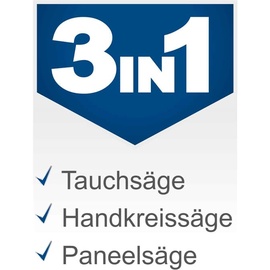 SCHEPPACH Tauchsäge PL55 inkl. Führungsschiene