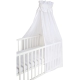 roba Babybett Himmel, weiß, aus 16% Baumwolle, 84% PES, (HxBxT) 160 x 250 x 0,5