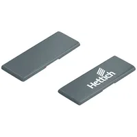 Hettich Möbel-Zierkappe für Scharnierarm Sensys, 9099871 Kunststoff anthrazit