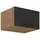 Küchen-Preisbombe Hochschrank Aufsatzschrank 60 x 0 x 0 cm Grau