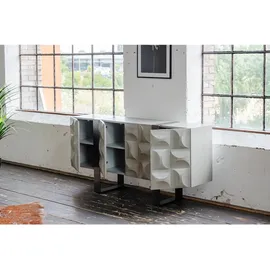 KAWOLA Sideboard 180 x 85 x 40 cm Grau