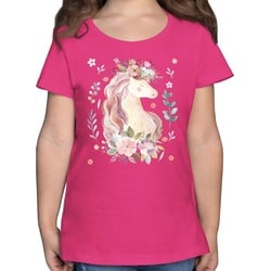 Shirtracer T-Shirt Einhorn Geschenk Einhorn rosa 104 (3/4 Jahre)