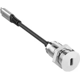 Vivolink USB-C Desk socket white with (PROUSBCMF0.3SOCKET-W)