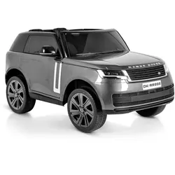 Moni Kinder Elektroauto Range Rover SUV metallic Fernbedienung Gurt EVA-Reifen grau
