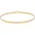 VIVANCE timeless & chic Goldarmband Gelbgold 375 Größe 18
