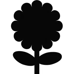 Contacto Wandtafel Motiv BLUME