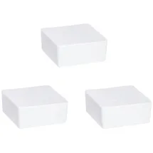 Wenko Raumentfeuchter Cube Nachfüller 500 g mit Orangenduft, 3er Set, Luftentfeuchter Nachfüllpack