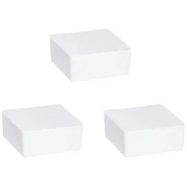 Wenko Raumentfeuchter Cube Nachfüller 500 g mit Orangenduft, 3er Set, Luftentfeuchter Nachfüllpack