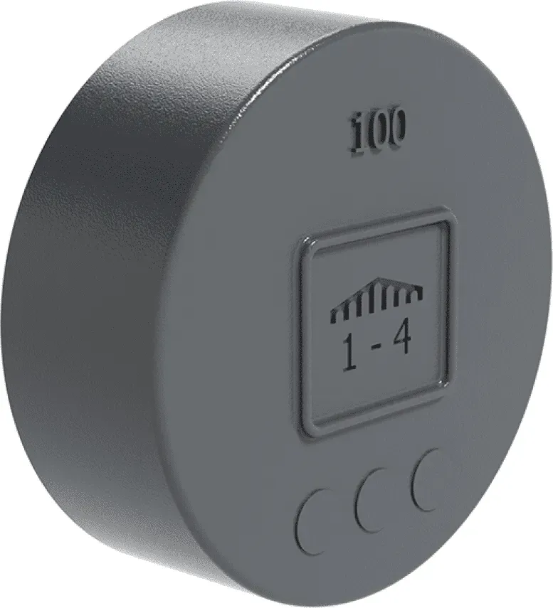 KML-Enddeckel DN 50