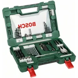 Bosch V-Line Bohrer- und Bit-Set, Klappmesser, Magnetstab, Winkelschrauber