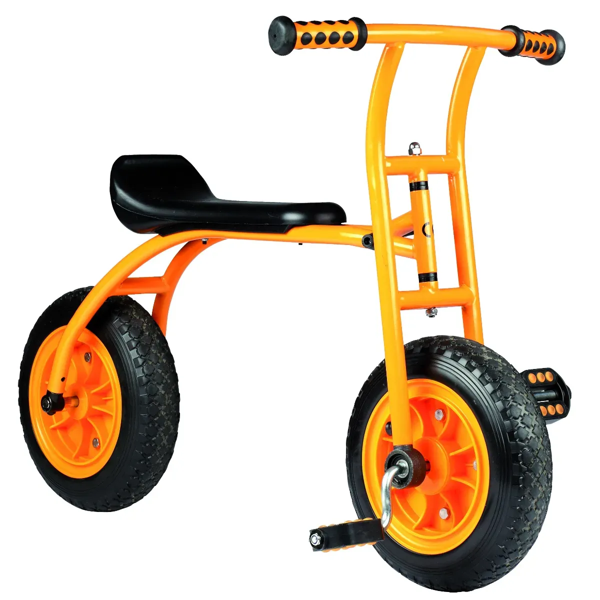 Beleduc TopTrike Top Bike Übergangsfahrrad & Balance-Bike Kinderfahrrad - grün/rot/weiß, Stahl, 3-8 Jahre - Vollgummireifen, niedriger Einstieg