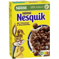 Nesquik Nestlé Nesquik Knusper-Frühstück, Schoko Cerealien mit Vollkorn, 1er Pack (1x 330g)