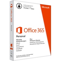 Microsoft Office 365 Personal PKC DE Win Mac Android iOS