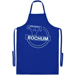 multifanshop Grillschürze - Bochum - Meine Fankurve - Druck weiß - Schürze