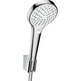 Hansgrohe Croma Select S 110 Brausehalterset Vario EcoSmart Weiß/Chrom 28092400