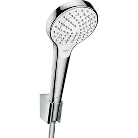 Hansgrohe Croma Select S 110 Brausehalterset Vario EcoSmart Weiß/Chrom 28092400
