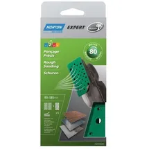 NortonLifeLock Schleifpapier 93x185mm K80 5er
