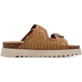 TAMARIS Da.-Pantolette für Damen, braun Größe 38 EU