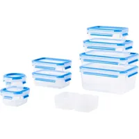 Emsa Frischhaltedose blau 16,4 x 21 x 22 cm 0,55 l 9-teiliges Set