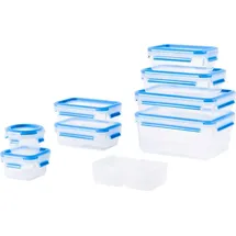 Emsa Frischhaltedose blau 16,4 x 21 x 22 cm 0,55 l 9-teiliges Set