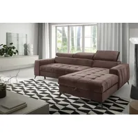 Fun Möbel Ecksofa Schlafsofa Sofa AGNESA XS Stoff Salvador