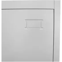 vidaXL Schließfachschrank Metall 90x45x180 cm Grau 12 Fächer