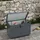 Outsunny Gartenbox 100 x 62 x 65 cm 1-tlg. dunkelgrau