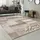 Paco Home Designerteppich für Wohnzimmer Inneneinrichtung Teppich Meliert Beige braun