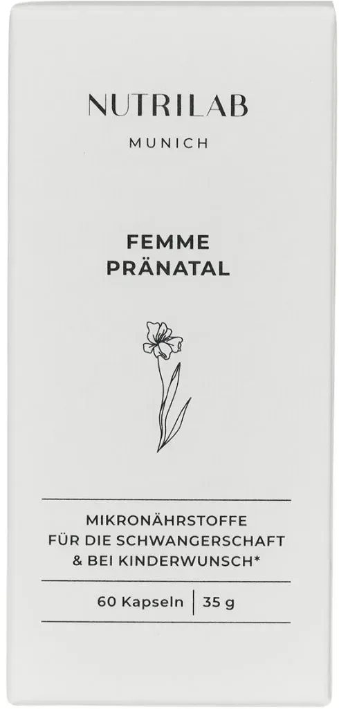 Nutrilab Munich Femme pränatal Kapseln 60 St