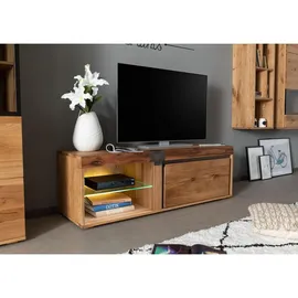 Massivmoebel24 New Amsterdam TV-Lowboard 150 cm x 50 cm x 48 cm Beige Holz