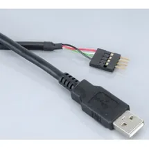 Akasa EXUSBIE-40 - USB-Kabel - USB Kabel 0,4 (M) - USB 2.0