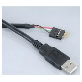 Akasa EXUSBIE-40 - USB-Kabel - USB Kabel 0,4 (M) - USB 2.0